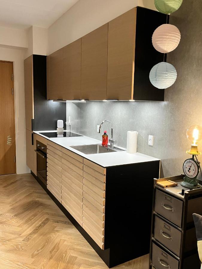 Apartment Directly To Seafront Of Bassin 7 With Big Balcony And Free Parking Århus 外观 照片