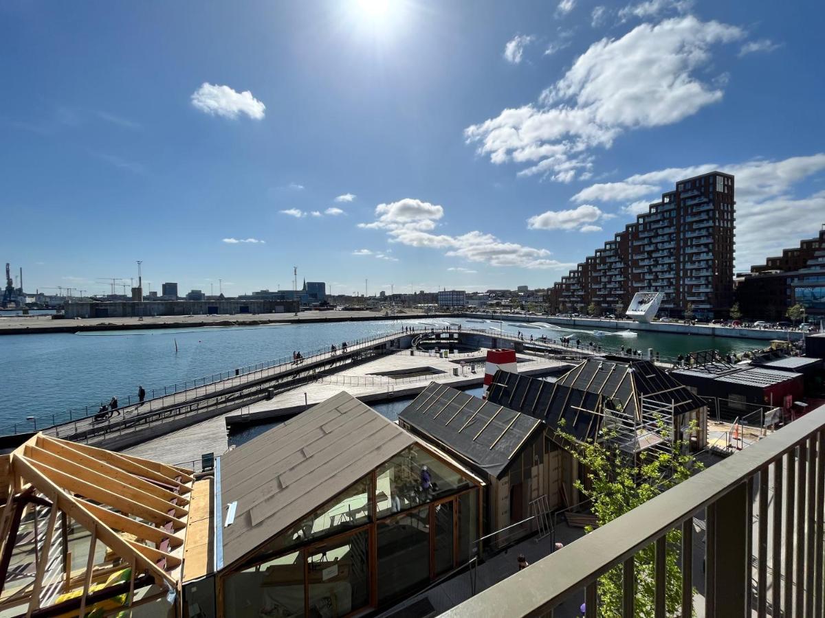 Apartment Directly To Seafront Of Bassin 7 With Big Balcony And Free Parking Århus 外观 照片