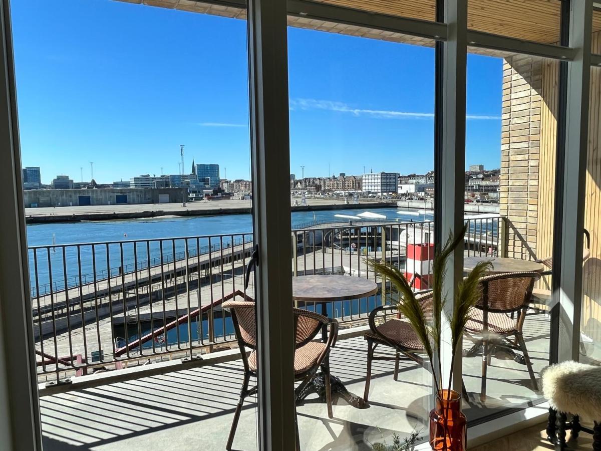 Apartment Directly To Seafront Of Bassin 7 With Big Balcony And Free Parking Århus 外观 照片