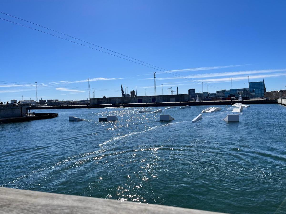 Apartment Directly To Seafront Of Bassin 7 With Big Balcony And Free Parking Århus 外观 照片